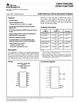 DataSheet CD74AC280 pdf